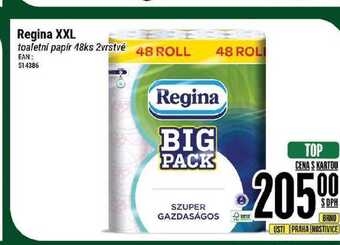 Tamda Foods Regina xxl toaletní papír 2vrstvé, 48 ks nabídka