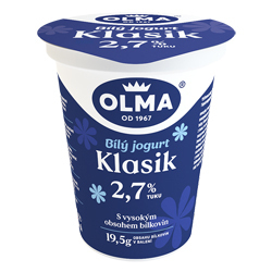 CBA Olma klasik bílý jogurt 400g nabídka