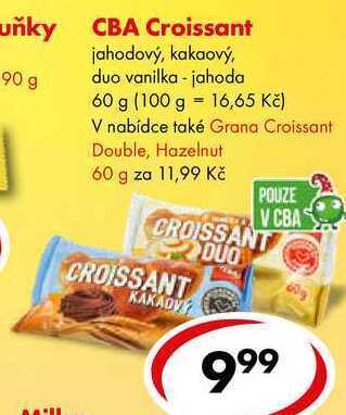 CBA Cba croissant, 60 g nabídka