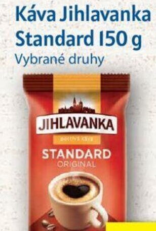 Kubík potraviny Káva Jihlavanka Standard 150 g nabídka