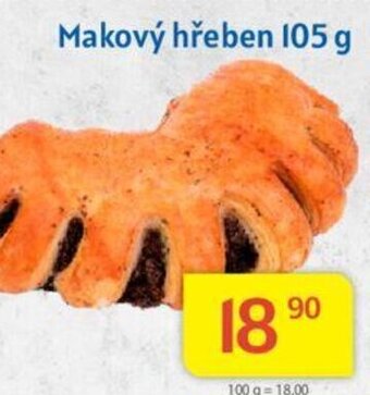 Kubík potraviny Makový hřeben 105 g nabídka