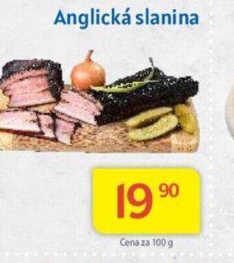 Kubík potraviny Anglická slanina nabídka