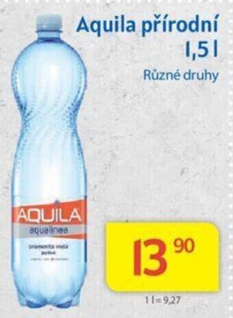 Kubík potraviny Aquila přírodní 1,5L nabídka