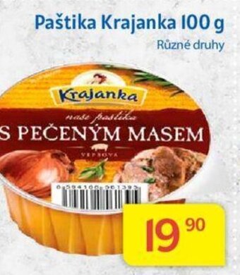 Kubík potraviny Paštika Krajanka 100 g nabídka