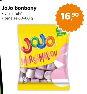 Můjobchod JoJo bonbony nabídka