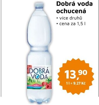 Můjobchod Dobrá voda ochucená nabídka