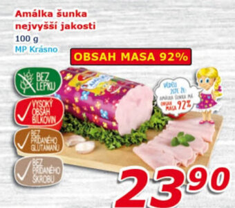 ESO MARKET Amálka šunka nejvyšší jakosti nabídka