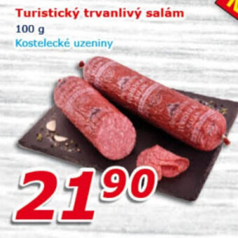 ESO MARKET Turistický trvanlivý salám 100 g nabídka