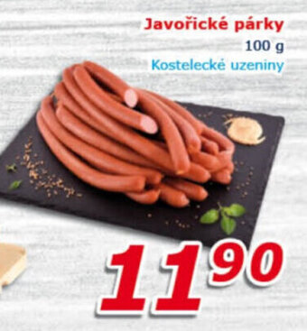 ESO MARKET Javořické párky 100 g nabídka