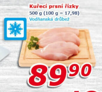 ESO MARKET Kuřecí prsní řízky 500 g nabídka