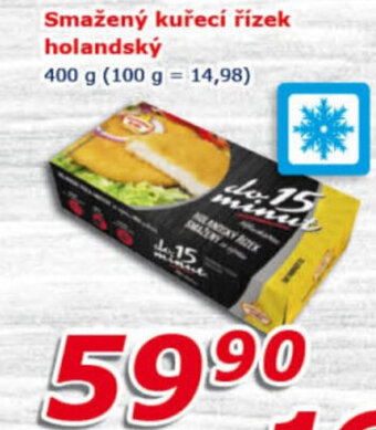 ESO MARKET Smažený kuřecí řízek holandský 400 g nabídka