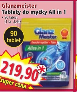 Norma Glanzmeister Tablety do myčky All in 1 nabídka
