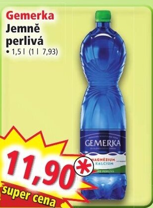Norma Gemerka Jemně perlivá nabídka