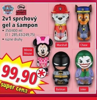 Norma 2v1 sprchový gel a šampon nabídka