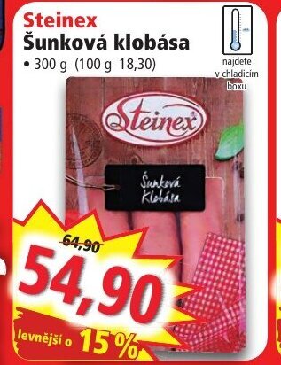 Norma Steinex Šunková klobása nabídka