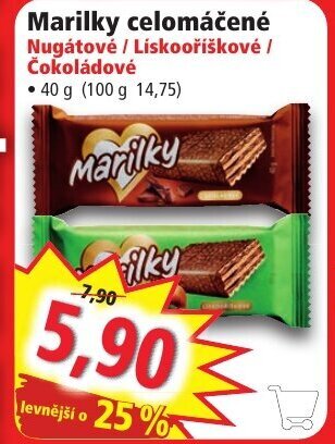 Norma Marilky celomáčené nabídka