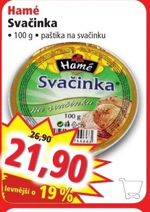 Norma Hamé Svačinka nabídka