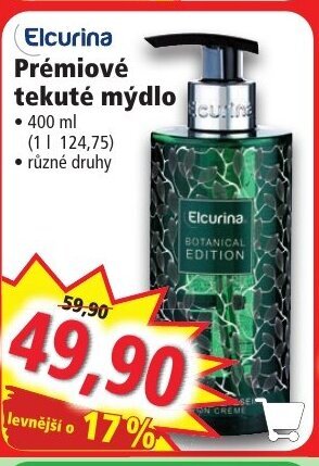 Norma Elcurina Prémiové tekuté mýdlo nabídka