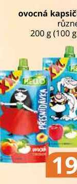Potraviny CZ Ovocná kapsiča 200 g nabídka