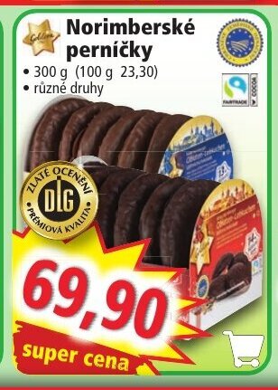 Norma Norimberské perníčky nabídka
