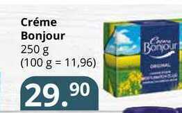 Potraviny CZ Créme bonjour 250 g nabídka