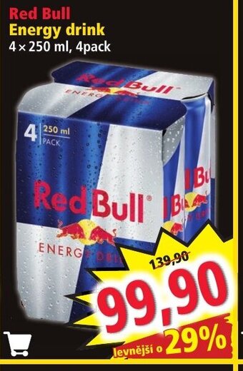 Norma Red Bull Energy drink nabídka