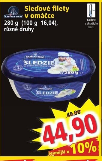 Norma Sledové filety v omacce nabídka