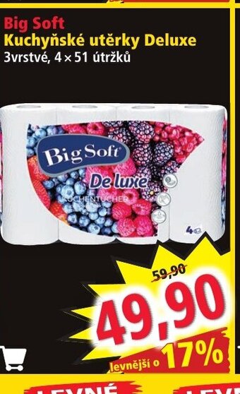 Big Soft Kuchyňské utěrky Deluxe