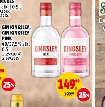 Penny Market Gin kingsley pink nabídka