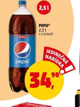 Penny Market Pepsi 2,5l nabídka