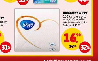 Penny Market Wippy ubrousky nabídka