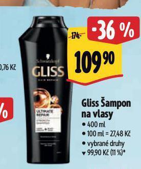 Albert Gliss šampon na vlasy nabídka