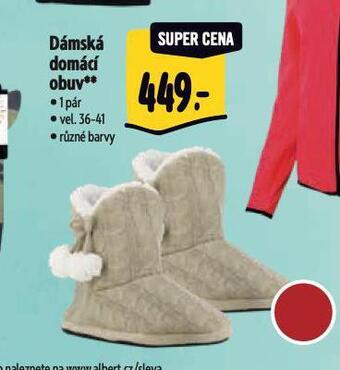 Albert Domácí obuv nabídka
