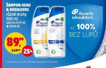 Penny Market Head&shoulders šampon nabídka