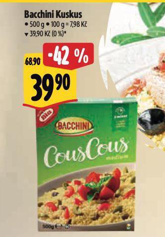 Albert Bacchini kuskus nabídka