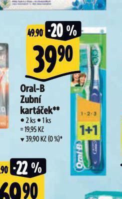 Albert Oral-b zubní kartáček nabídka