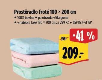 Albert Prostěradlo froté nabídka