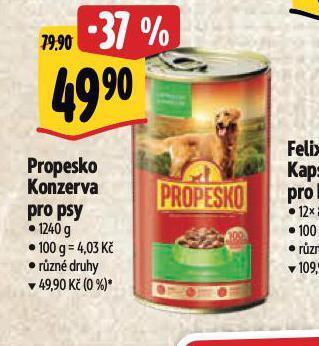 Albert Propesko konzerva pro psy nabídka