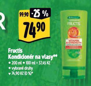 Albert Fructis kondicionér na vlasy nabídka