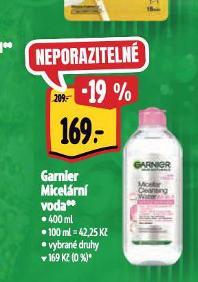 Albert Garnier micelární voda nabídka
