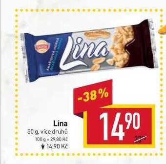 Billa Lina 50 g nabídka