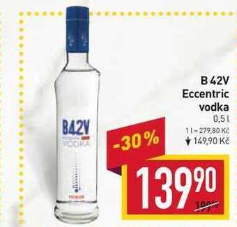 Billa B42v eccentric vodka 0,5l nabídka