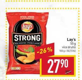 Billa Lay's 55 g nabídka
