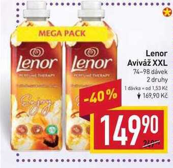 Billa Lenor aviváž xxl 74-98 dávek nabídka