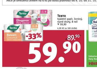 Rossmann Tento toaletní papír nabídka