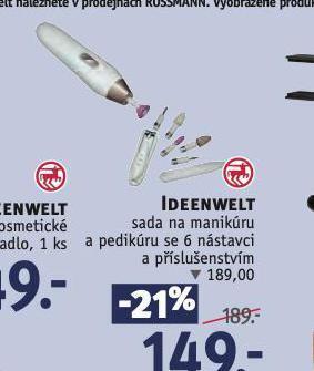 Rossmann Sada na manikúru a pedikúru nabídka