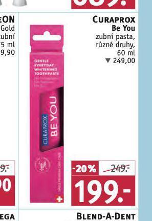 Rossmann Curaprox be you zubní pasta nabídka