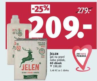 Rossmann Jelen gel na praní nabídka