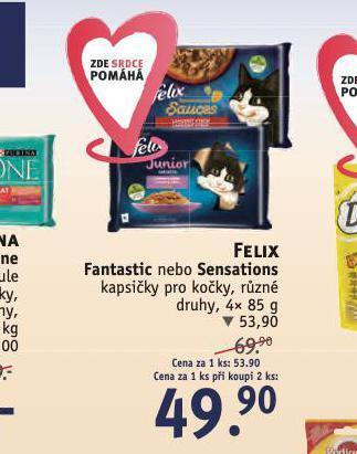 Rossmann Felix kapsičky pro kočky nabídka