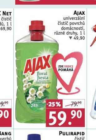Rossmann Ajax univerzální čistič povrchů nabídka